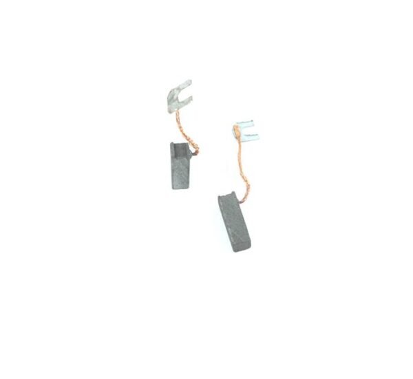 Въглено-графитна четка с канал и извод с накрайник каб.обувка 6,3x6,3x20mm