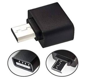 OTG преходник за захранване USB-А(ж)/MICRO USB(м)