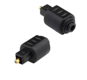 Букса преходна 3,5mm JACK(ж)/Toslink оптичен(м)