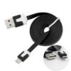 Кабел MY-443 плосък USB-А(м)/MICRO USB(м) 1m