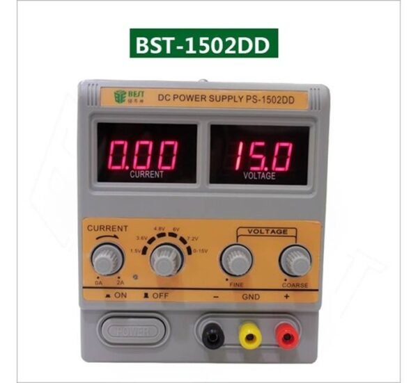 Лабораторен стабилизиран захранващ блок 1502DD 15VDC 2A