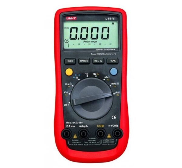 Мултицет със зумер и интерфейс UT-61E VAC/VDC | AAC/ADC | OHM | F | Hz