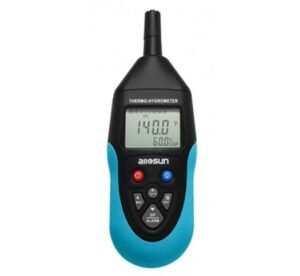 Термометър и влагомер EM2249, безконтактен, лазерен, -20°C до 60°C, 0% до 100%