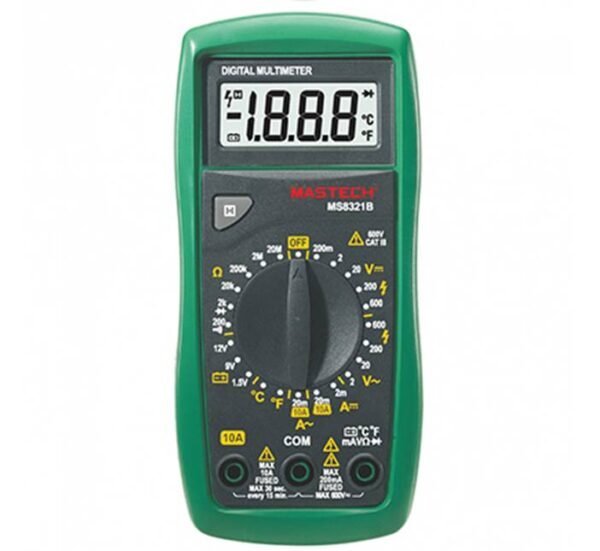 340166.jpg Мултицет със зумер MS8321B VAC/VDC | AAC/ADC | OHM | °C