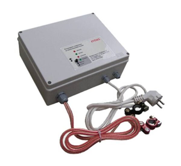 Резервно захранване UPS-250, зарядно за парно, помпи 250W