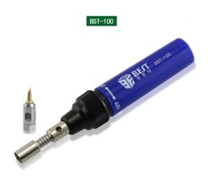 Газов поялник BST-100 регулируем с накрайник 8ml