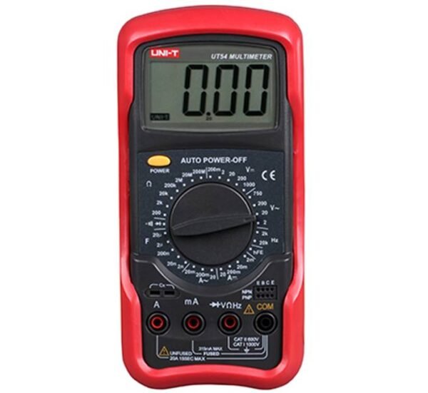 mie0017-A.jpg Мултицет със зумер UT-54 VAC/VDC | AAC/ADC | OHM | F | Hz
