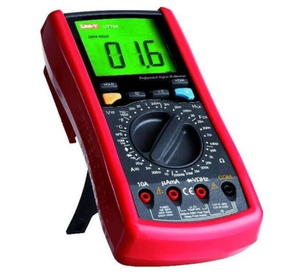 Мултицет с термосонда и зумер UT-70A VAC/VDC | AAC/ADC | OHM | F | °C | Hz