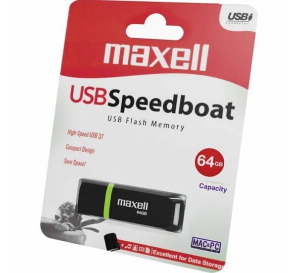03239-B Флаш памет MAXELL преносима USB 3.1 64GB
