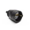 Български куплунг за контакт "шуко", гумиран, 220V, 16A