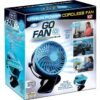 Преносим вентилатор Go Fan за компютър, въртящ 360°, регулируем, щипка, USB