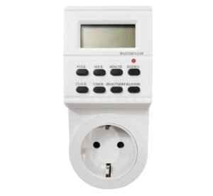 Мрежови електронен таймер, реле за време, седмичен, 220V, 16A, 3600W