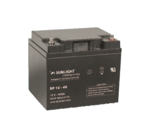 Акумулаторна оловна батерия SUNLIGHT 12V 40AH 197х165х170mm