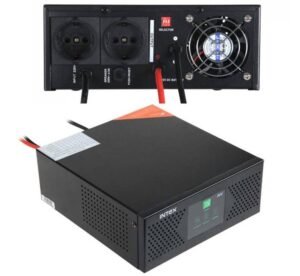 Резервно захранване, зарядно за парно, помпи 400W