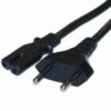 Захранващ кабел за телевизор, уредба, захранване, прав, 220VAC, 2,5A, 5m