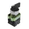 Ключ ротационен BJ53, 3 положения, незадържащ, 2НО, 250VAC, 10A, 40x30mm