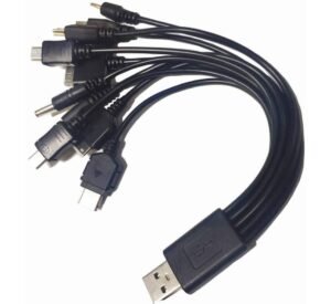 Кабел, универсален, мобилен телефон, смартфон, USB-A(м), 0,3m