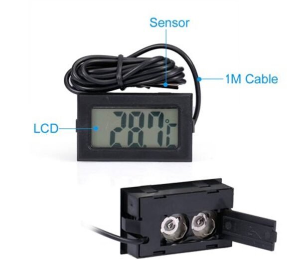 Термометър TPM-10, сонда, вграждане, -50°C до 70°C, 46x26mm, 1m