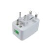 Преходник за пътуване YJ-002, универсален UK, EU, US, AU, PE, 220VAC, 3A