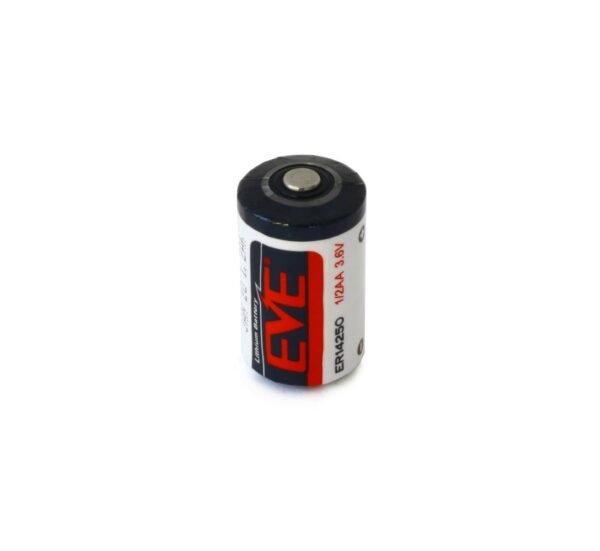 00067-A Литиева батерия EVE, пъпка, 3,6VDC, 1200mAh, ER14250, 1/2AA