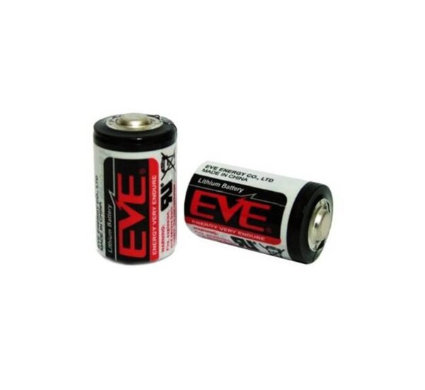 00067-B Литиева батерия EVE, пъпка, 3,6VDC, 1200mAh, ER14250, 1/2AA