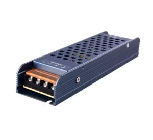 Адаптер, захранване, метален, LED осветление, камери, -12VDC, +12VDC, 12,5A, 150W, IP20