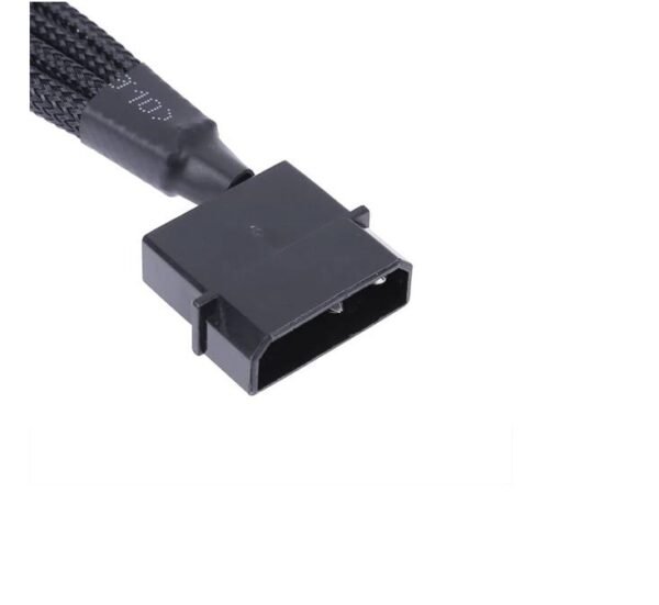 00582-B Захранващ кабел, сплитер за вентилатори, Molex-M, 4x4P, 0,3m, 12V