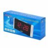 Настолен LED часовник 731W, календар, термометър, аларма, -10°C до 50°C