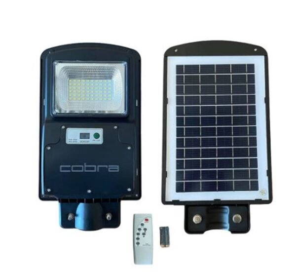 Прожектор LED Lylu 400, уличен, соларен панел, ДУ, 400W, 6000K, IP65