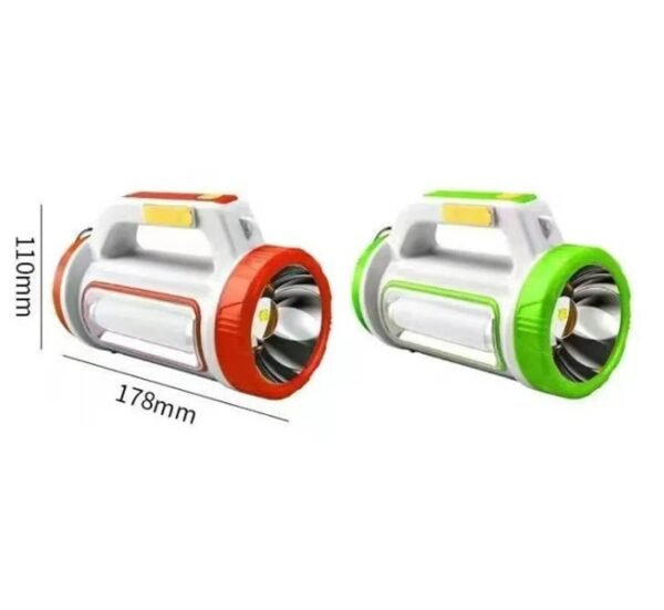 LED фенер D5158, акумулаторна батерия, соларно зареждане, 5 режима, 3W+15W