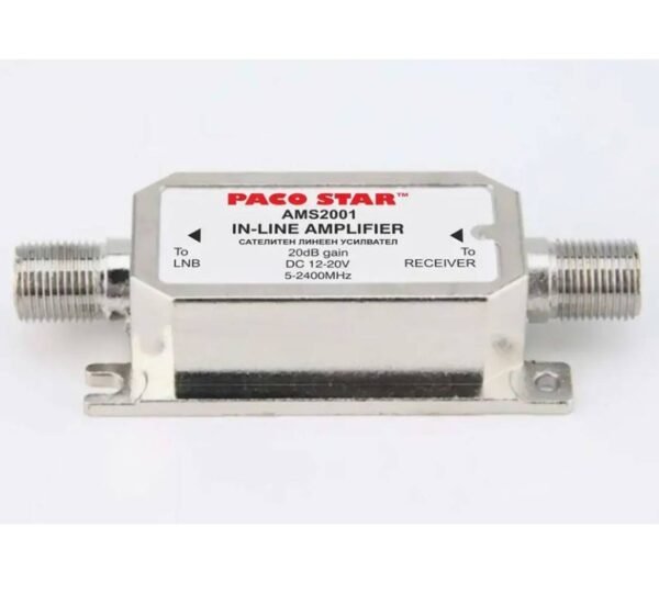 05543-B Сателитен усилвател AMS2001, линеен, 5-2400 MHz, 20dB