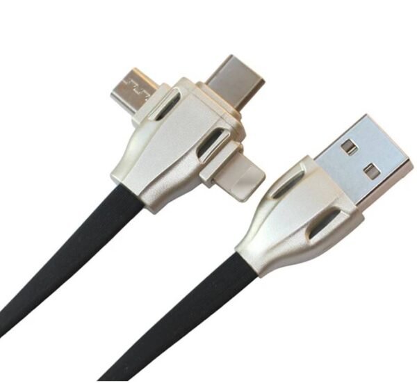 06191-B Кабел универсален, USB-A(м), USB-C(м), MICRO USB(м), Apple lightning(м), 1m