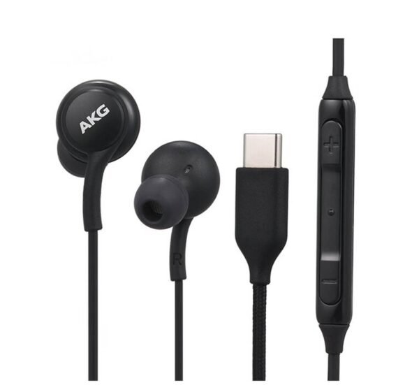 Слушалки тапи, съвместими с Samsung, микрофон, кабел, TYPE-C, стерео