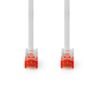 Кабел мрежов Nedis, кръгъл, UTP, LAN, PATCH, RJ45 8pin(м), CAT6, 10m