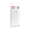 Аудио кабел за музика ET-AUX29, Type-C(м), 3,5mm JACK(м), бял, 1m