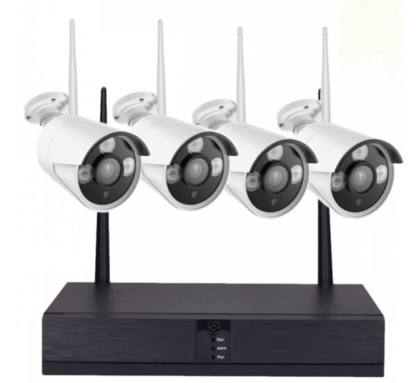 26160-A Комплект за видео наблюдение, 4 бр. безжични камери, NVR, 5G, Wi-Fi, USB, интернет