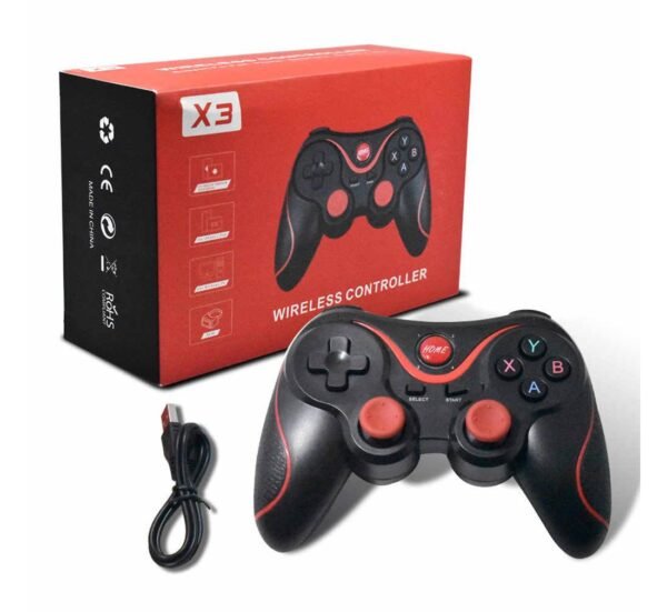 28103-D Джойстик, контролер X3, безжичен, блутуут, компютър, телефон, playstation 3
