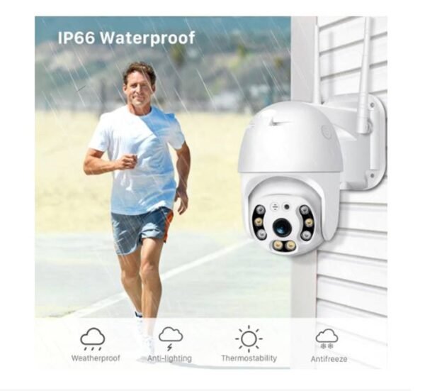 Куполна камера 2008, видео и аудио наблюдение, Wi-Fi, IP, 5MP, 1080p, ICSEE