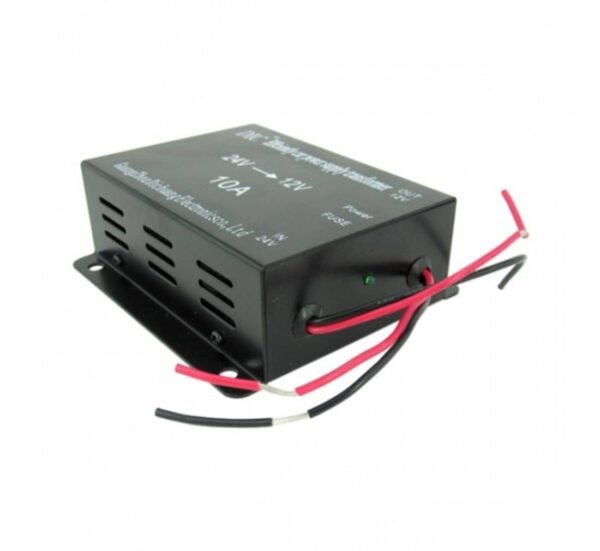 Конвертор DIC-10, преобразувател, вход 24VDC, изход 12VDC, 10A, 120W