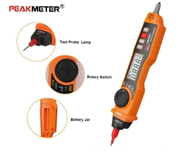 Мултицет PM8211, зумер, VAC, VDC, OHM, NCV