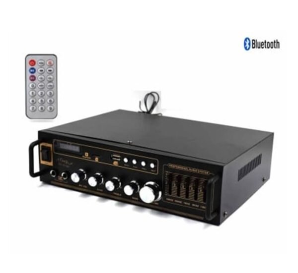Караоке, блутуут, домашен, аудио усилвател AV-111BT, FM, SD, USB, BLT, 2x120W, 220VAC