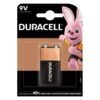 Алкална батерия DURACELL, 9VDC, 6LF22, MN1604
