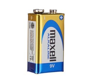 Алкална батерия MAXELL, 9VDC, 6LR61, MN1604