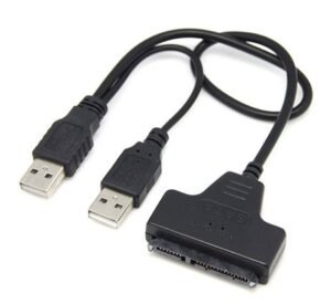 Захранващ кабел и кутия за хард диск, SATA, HDD, 2xUSB 2.0, 0,2m