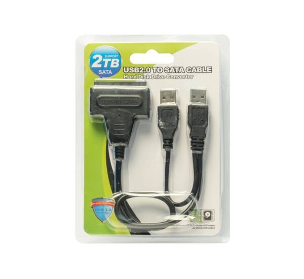 00563-B Захранващ кабел и кутия за хард диск, SATA, HDD, 2xUSB 2.0, 0,2m