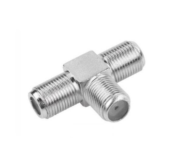 Букса, кръстачка, RG6, F-конектор(ж)