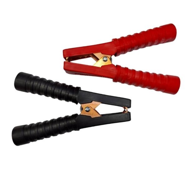 00860-B Щипка крокодил, за акумулатор, черен, червен, 160mm, 400A
