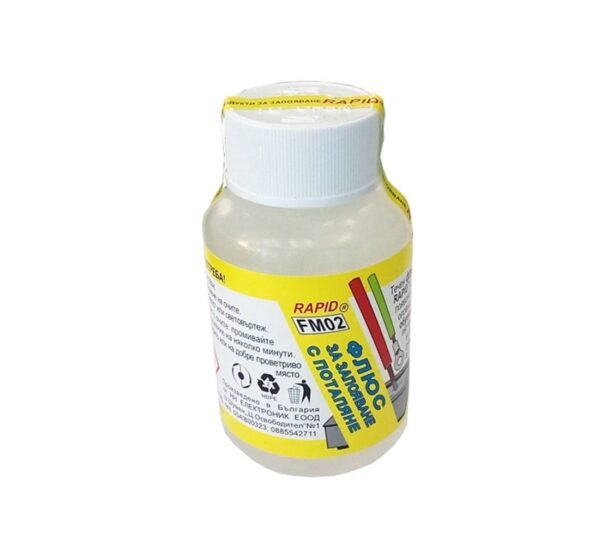 03254-A Български флюс с потапяне RAPID, запояване, FM02, 90ml