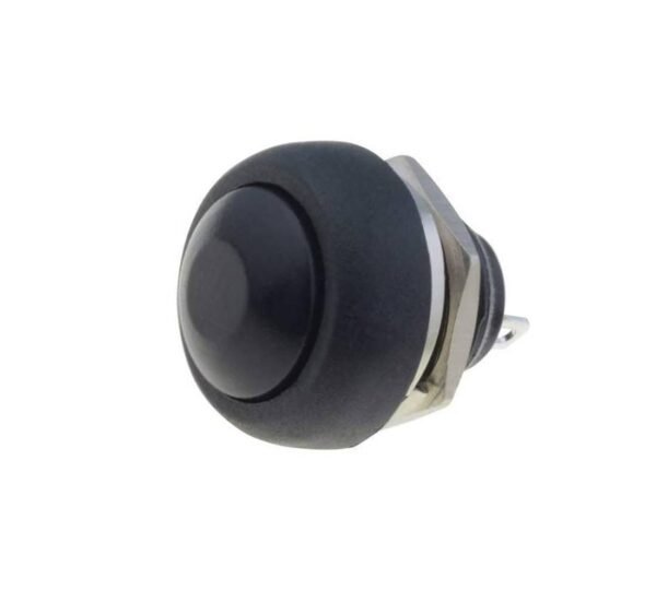 Бутон, незадържащ, НО, 250VAC ,1A, Ф12mm