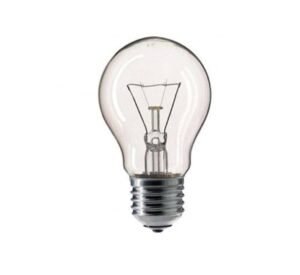 Лампа 36V, нисковолтова, прозрачна, цокъл E27, 60W